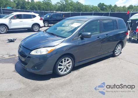 2012 Mazda Mazda5 Grand Touring from USA, damaged, VIN JM1CW2DL3C0135151